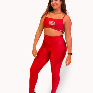 Conjunto Red Power Maresia - Vermelho, P