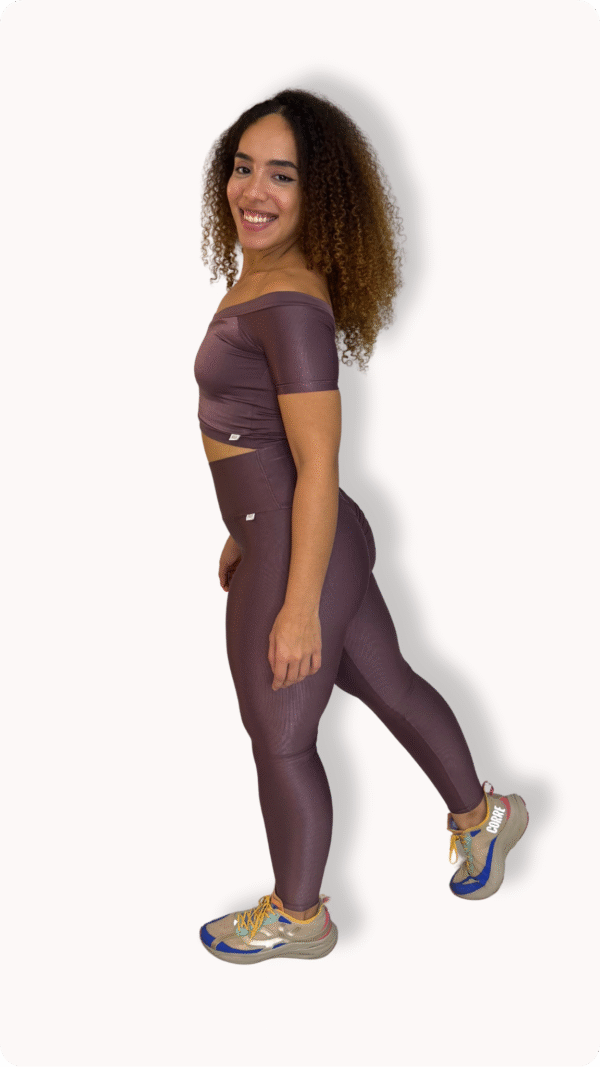 Conjunto Ciganinha- Legging Poliamida Aveludado - Imagem 2