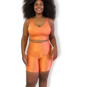 Conjunto Bermuda - Poliamida Aveludada - Plus Size