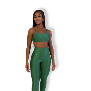 Conjunto Legging Empina - Poliamida Aveludado - Tamanho M