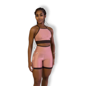 Conjunto Short Aurora - Poliamida Aveludado - Tamanho M