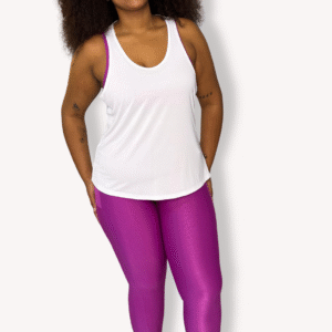 Regata Dry Fit UV - Branca - Tam GG