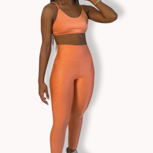 Legging Poliamida Aveludada Pêssego - Tam M